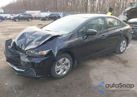 2014 Honda Civic Lx z USA, uszkodzony, nr VIN 2HGFB2F57EH521143